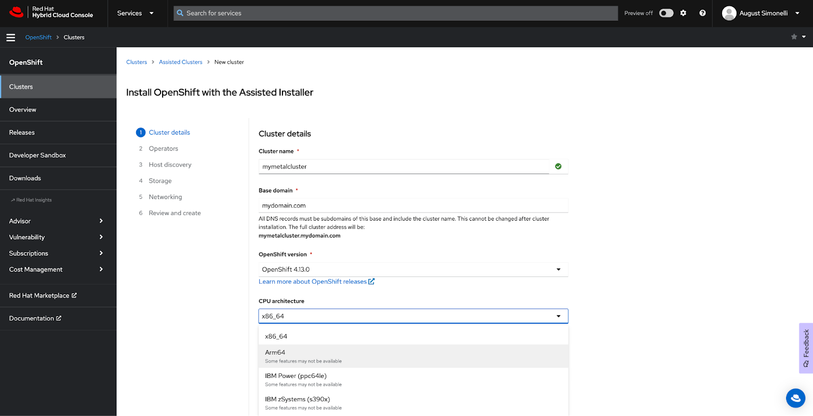 Getting to Know the Red Hat Hybrid Cloud Console for your OpenShift
